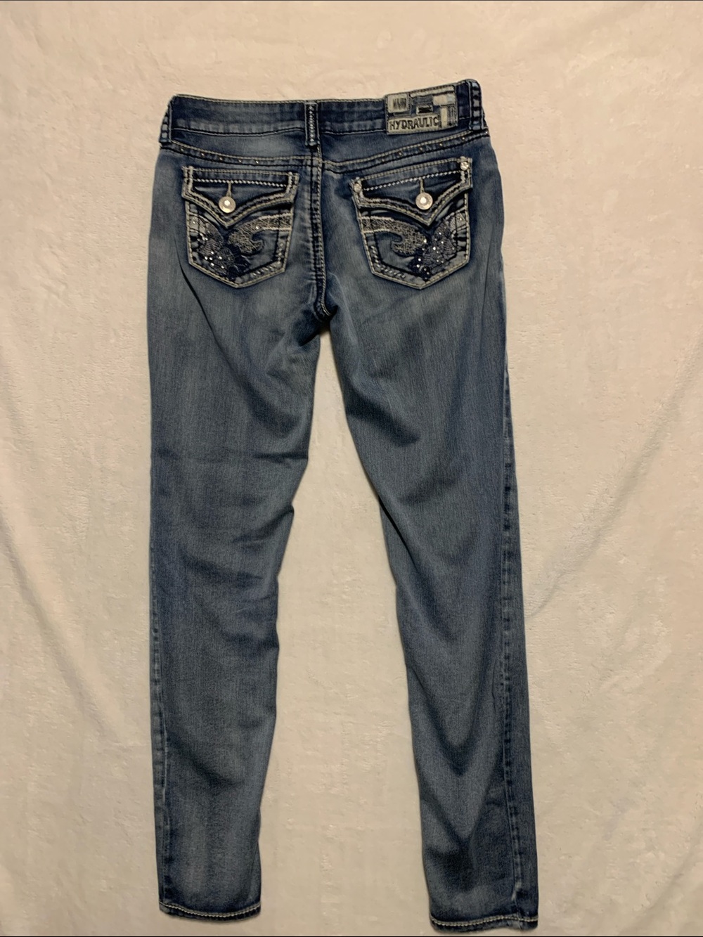 Hydraulic Jeggings Gramercy Jeans Size 5/6 bling